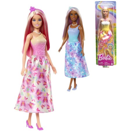 MATTEL BRB Panenka Barbie pohádková princezna 4 druhy