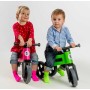 Odrážedlo Funny Wheels Rider Sport 2v1 dětské odstrkovadlo Růžové plast