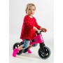 Odrážedlo Funny Wheels Rider Sport 2v1 dětské odstrkovadlo Růžové plast