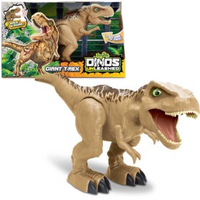 Dinosaurus interaktivní T-Rex pravěký ještěr chodící na baterie plast Zvuk