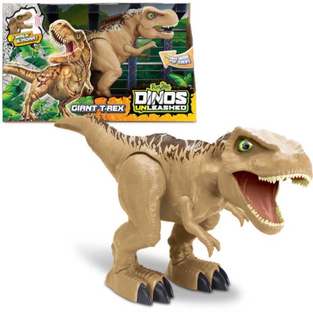Dinosaurus interaktivní T-Rex pravěký ještěr chodící na baterie plast Zvuk