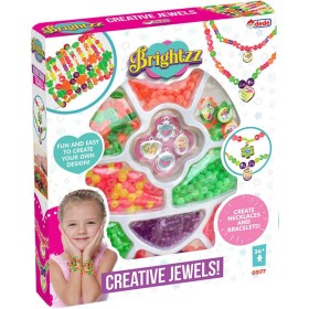 BINO Navlékací korálky s přívěsky kreativní set výroba dětské bižuterie