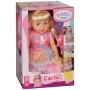 ZAPF BABY BORN Panenka Carla 43cm set s kadeřnickými doplňky