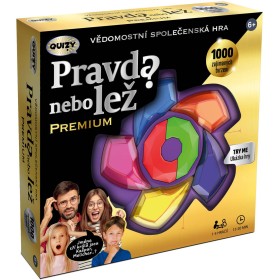 QUIZY HRA Pravda nebo lež? Premium na baterie Světlo Zvuk CZ
