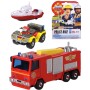 DICKIE Auto kovové Požárník Sam 1:64 volný chod 8 druhů