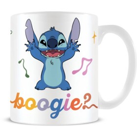 Keramický dětský hrnek bílý s potiskem Lilo a Stitch Boogie? 315ml