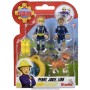 SIMBA Požárník Sam herní set 2 figurky + zvířátko s doplňky 4 druhy