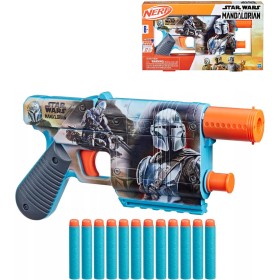 HASBRO NERF Star Wars The Mandalorian pistole set blaster + 12 šipek