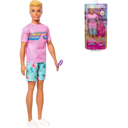 MATTEL BRB Barbie panák Ken set s doplňky letní obleček