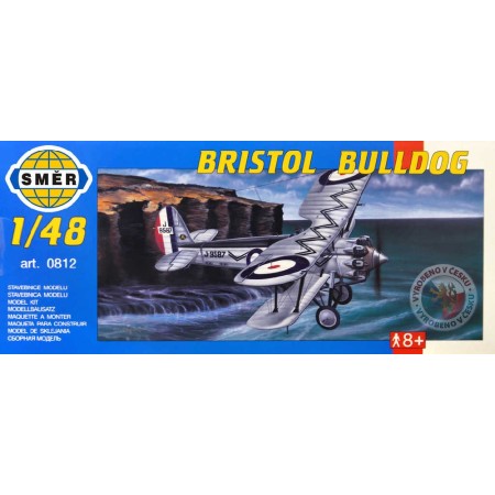 SMĚR Model letadlo Bristol bulldog 1:48 (stavebnice letadla)
