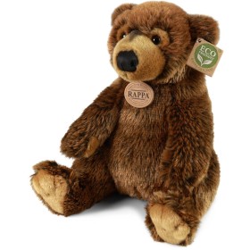 PLYŠ Medvěd hnědý 24cm sedící Eco-Friendly *PLYŠOVÉ HRAČKY*