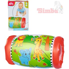 SIMBA Baby válec chrastící 44x25cm se zvířátky na podporu lezení pro miminko
