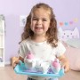 SMOBY Čajový set dětské barevné nádobíčko s tácem Gabbys Dollhouse