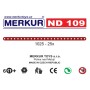 MERKUR ND109 Pásky 25 dírek set 25ks náhradní díl *KOVOVÁ STAVEBNICE*