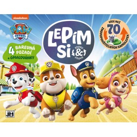 JIRI MODELS Lepím si znovu Tlapková Patrola zábava se samolepkami