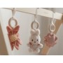 LITTLE DUTCH DŘEVO Baby hrazdička Miffy Lucky Bottom pro miminko