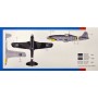 SMĚR Model letadlo Fiat G 55 1:48 (stavebnice letadla)
