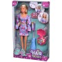 SIMBA Panenka Steffi Hair Beads vlasové studio set se zaplétačem korálků