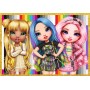 TREFL PUZZLE Rainbow High 10v1 skládačka 200 dílků