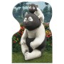DINO Puzzle 4x54 dílků Zafari: Zoomba a kamarádi 13x19cm skládačka 4v1