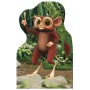 DINO Puzzle 4x54 dílků Zafari: Zoomba a kamarádi 13x19cm skládačka 4v1