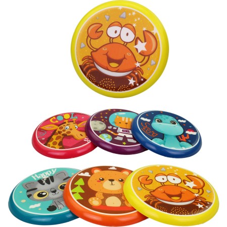 Házecí disk frisbee plastový talíř létající s obrázkem zvířátko 6 druhů