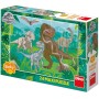 DINO Puzzle Jurský svět (Jurassic World) 66x47cm baby skládačka maxi 24 dílků