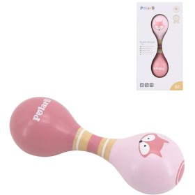 VIGA DŘEVO PolarB Rumbakoule baby dvojitá liška *DŘEVĚNÉ HRAČKY*