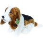 PLYŠ Pes basset sedící 32cm Eco-Friendly *PLYŠOVÉ HRAČKY*