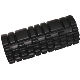 ACRA Válec masážní 33x14cm fitness roller černý plast