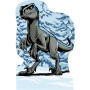 DINO Puzzle Jurský svět 4x54 dílků 13x19cm skládačka