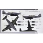 SMĚR Model letadlo Messerschmitt Me 262 B 1:72 (stavebnice letadla)