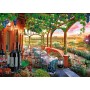 TREFL PUZZLE PREMIUM Čas na čaj Italská vinice 68x48cm 1000 dílků