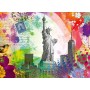 RAVENSBURGER Puzzle Pohlednice z New Yorku 500 dílků 49x36cm skládačka
