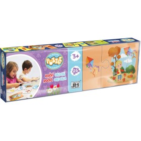 JIRI MODELS Puzzle naučné Roční období pro předškoláky 26 dílků