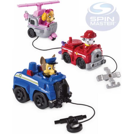 SPIN MASTER Paw Patrol vozidlo malé záchranářské s figurkou 6 druhů plast