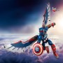LEGO MARVEL Figurka nový Kapitán Amerika 76296 STAVEBNICE