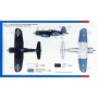 SMĚR Model letadlo Chance Vought F4U-1 (stavebnice letadla)