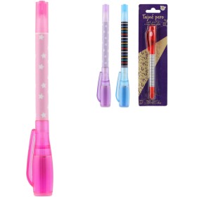 Pero tajné kouzelné modrý / neviditelný inkoust 2v1 na baterie UV Světlo 4 druhy