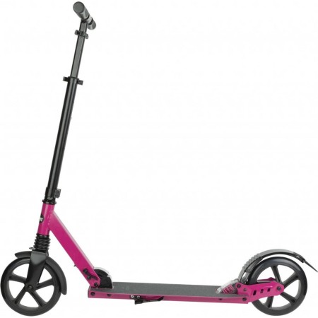 CRIVIT Koloběžka Big Wheel 8" růžová skládací s odpružením