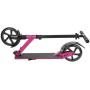 CRIVIT Koloběžka Big Wheel 8" růžová skládací s odpružením