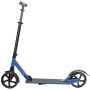 CRIVIT Koloběžka Big Wheel 8" modrá skládací s odpružením