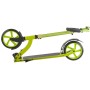 CRIVIT Koloběžka Big Wheel 8" limetková skládací hliníkový rám