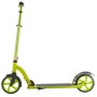 CRIVIT Koloběžka Big Wheel 8" limetková skládací hliníkový rám