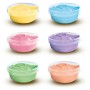 SES CREATIVE Barvy pastelové prstové baby set 6x 45ml v kelímku