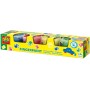 SES CREATIVE Barvy základní prstové baby set 4x 110ml v kelímku