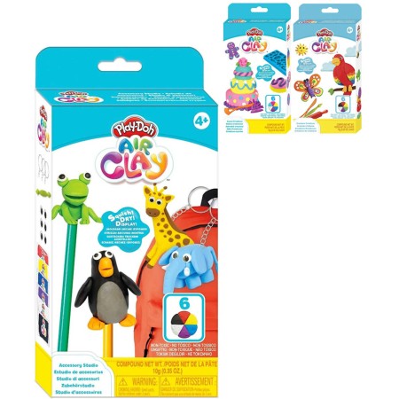 HASBRO PLAY-DOH Air startovací sada modelína 6 barev s doplňky 3 druhy