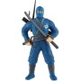 Figurka akční bojovník ninja set se zbraněmi různé druhy plast