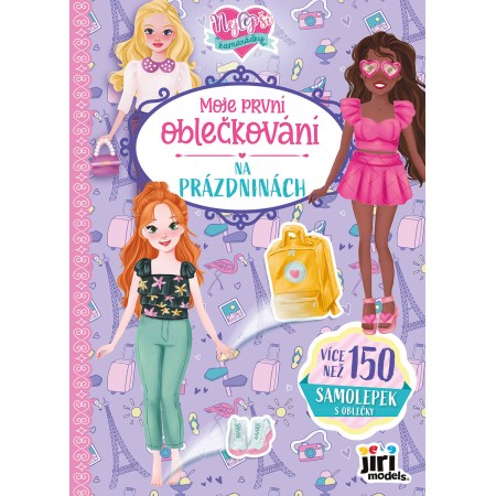 JIRI MODELS Moje první oblečkování Na prázdninách 150+ samolepek