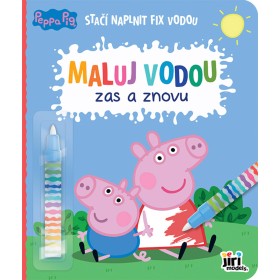 JIRI MODELS Maluj vodou Zas a znovu Peppa Pig